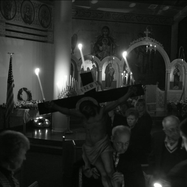 Photo taken at Prophet Elias Greek Orthodox Church by Profitis E. on 4/18/2014