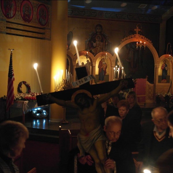 Photo taken at Prophet Elias Greek Orthodox Church by Profitis E. on 4/18/2014
