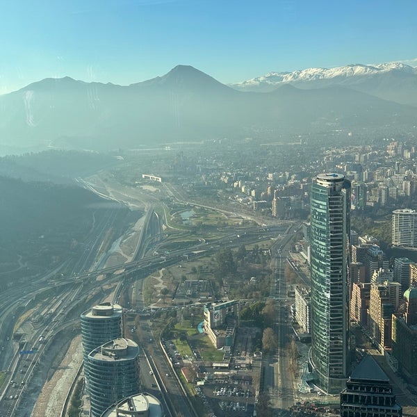 Photo taken at Sky Costanera by Eric R. on 7/24/2023