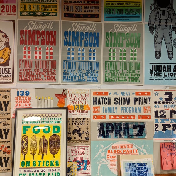If you dig design, go make the tour. We had excellent guides and learned a lot about the poster printing process.