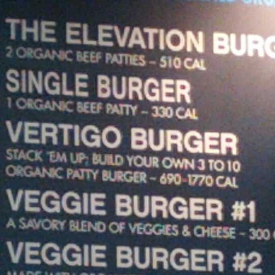 Foto diambil di Elevation Burger oleh Sir P. pada 11/19/2012