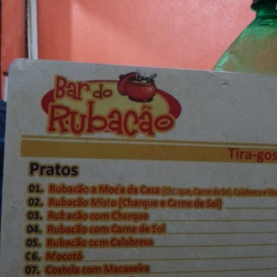 Bar do Rubacão - R. Francisco Porfírio Ribeiro