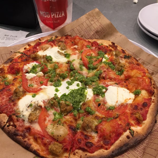 Photo taken at MOD Pizza by Gavin M. on 1/26/2015