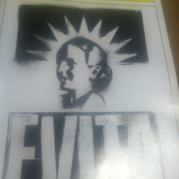 Photo taken at Evita on Broadway by Will L. on 1/11/2013
