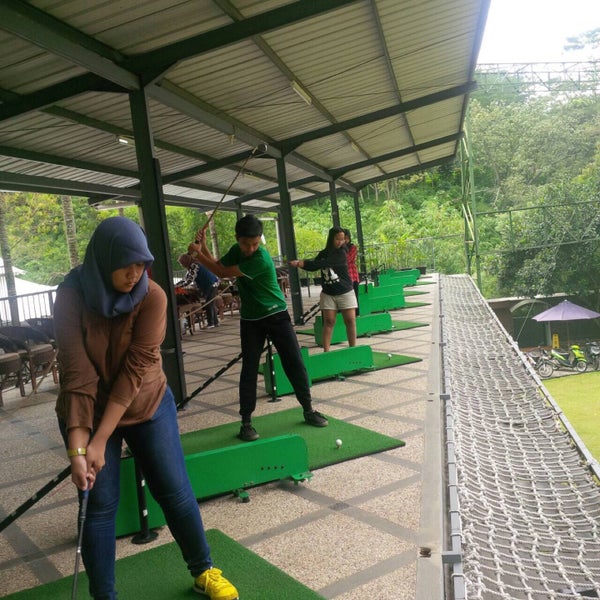 The Valley Golf Driving Range Golf Course in Bandung