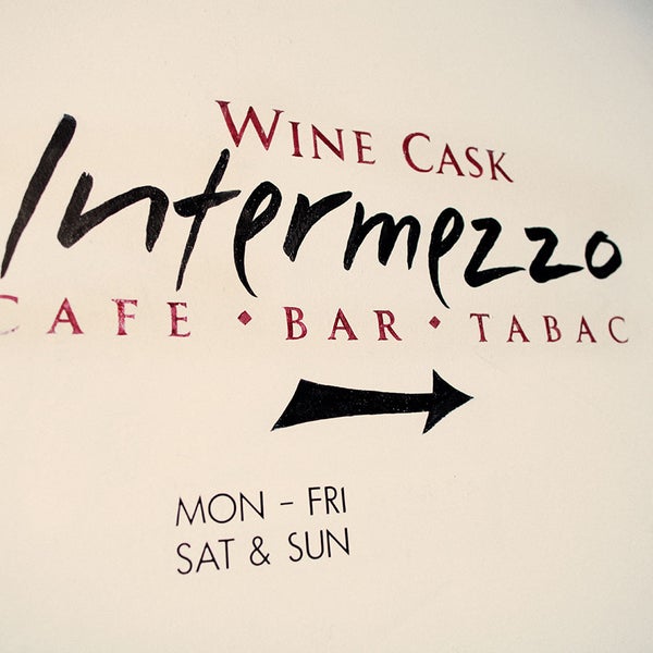 Photo taken at Intermezzo Bar + Cafe by Intermezzo Bar + Cafe on 6/23/2014