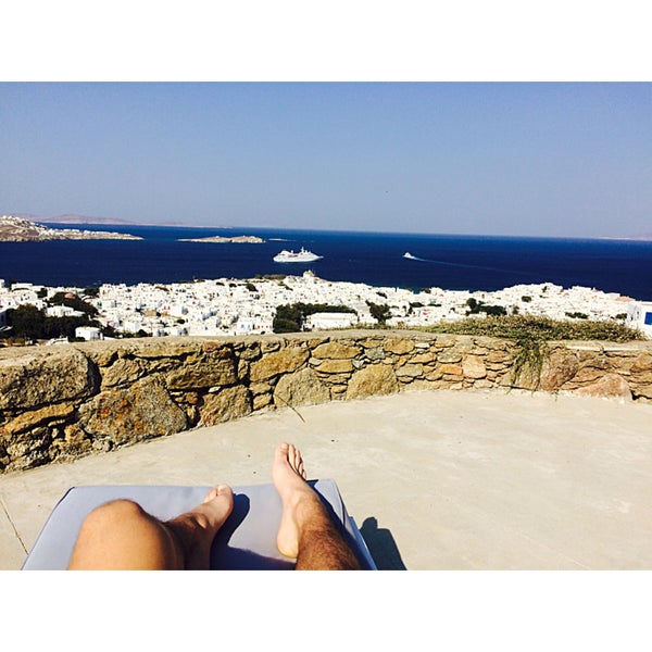 Photo taken at Belvedere Hotel Mykonos by Rafaels on 9/15/2016