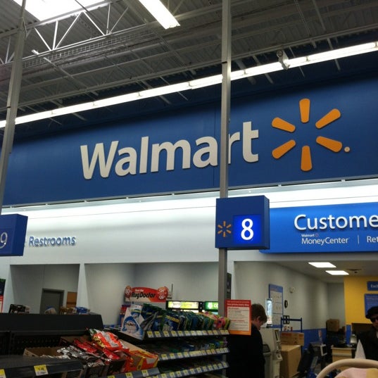 Walmart Supercenter Big Box Store in St Cloud