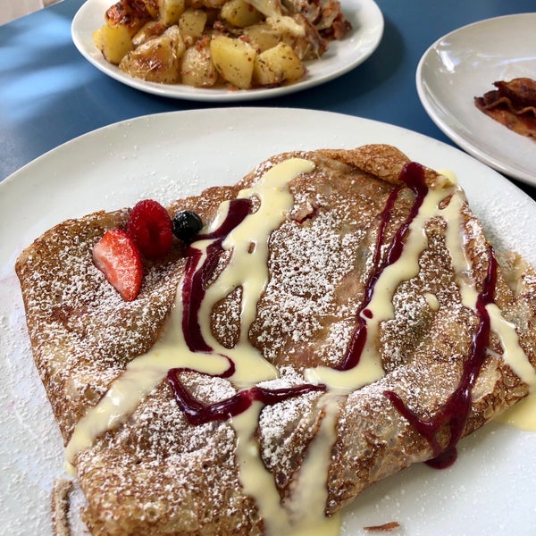 Go for the ultimate crêpe, in my opinion;) Which is the berry crêpe! I would eat it every day if I could!