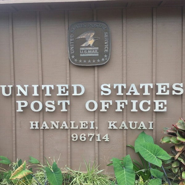 Hanalei Post Office Post Office in Hanalei