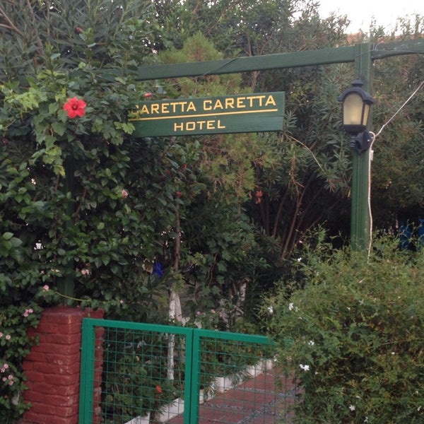 Снимок сделан в Caretta Caretta Hotel пользователем Burcu 💗 G. 10/3/2014