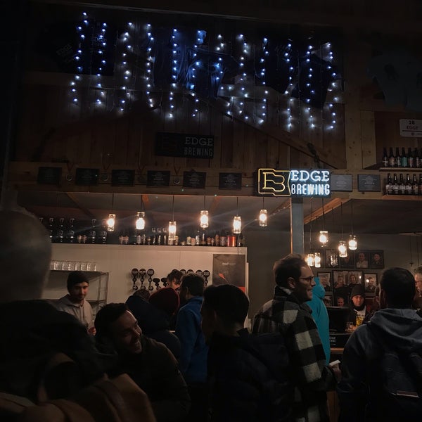 Photo taken at Edge Brewing by Francisco D. on 1/18/2019