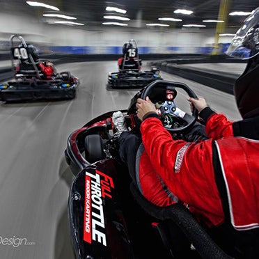 Снимок сделан в Full Throttle Indoor Karting пользователем Full Throttle Indoor Karting 6/24/2014