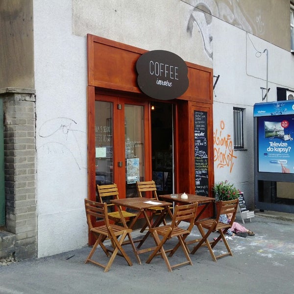 Photo taken at Coffee imrvére by Tomáš S. on 6/24/2014