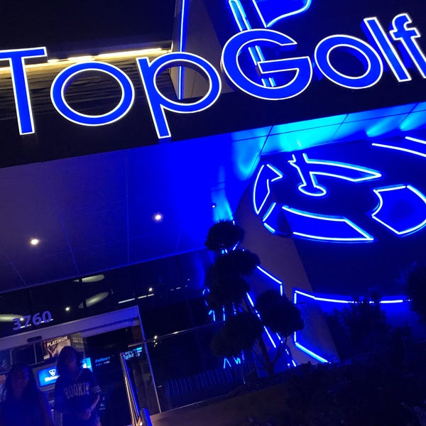 Photo taken at Topgolf by Santiago B. on 8/13/2018