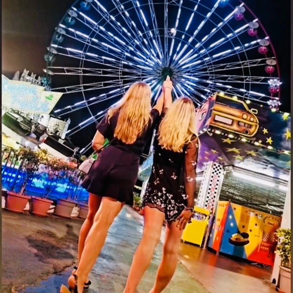 Photo taken at Parko Paliatso Luna Park by Maria Kaliaskina . on 6/22/2021