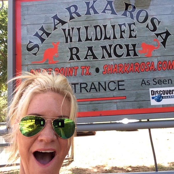 Photo taken at Sharkarosa Wildlife Ranch by Tammie M. on 6/29/2014
