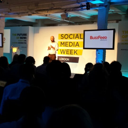 Photo taken at Social Media Week London HQ #SMWLDN by Melissa C. on 9/23/2014