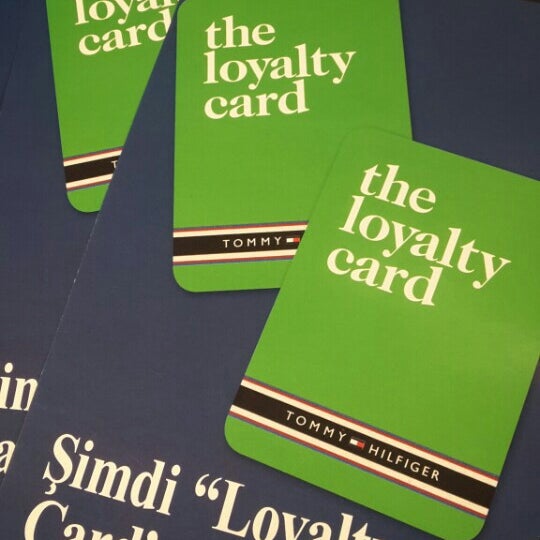 tommy hilfiger membership card