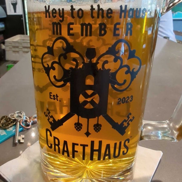 Photo taken at CraftHaus Brewery by Chris B. on 3/28/2023