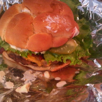Photo taken at Burger Stomper Gourmet Burger &amp; Milkshake Bar by King on 7/21/2012