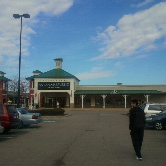 Photo taken at Tanger Outlet Jeffersonville by Jeano C. on 3/17/2012