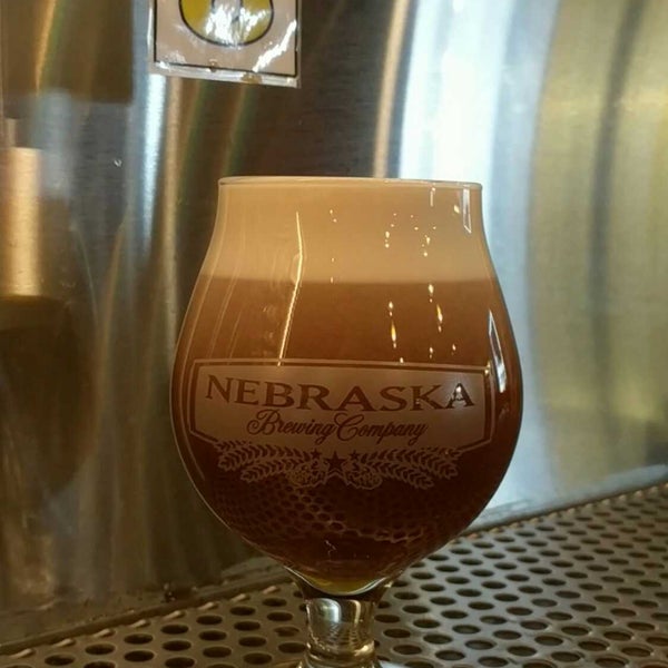 Photo taken at Nebraska Brewing Company  Brewery &amp; Tap Room by Angela A. on 2/2/2018