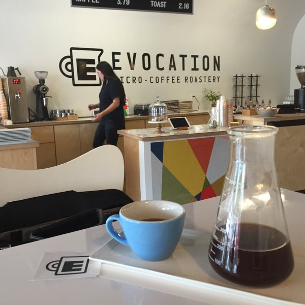 Photo taken at Evocation Coffee by Jason L. on 9/13/2016