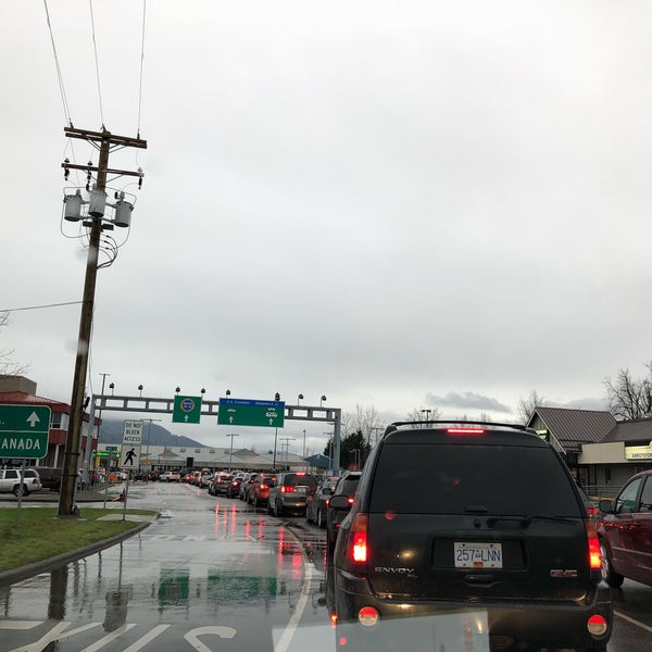 Huntingdon/Sumas Border Crossing Passagem de Fronteira