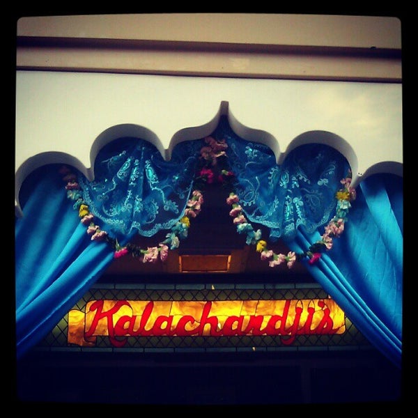 Photo taken at Kalachandji&#39;s Restaurant &amp; Palace by Melissa R. on 9/22/2012
