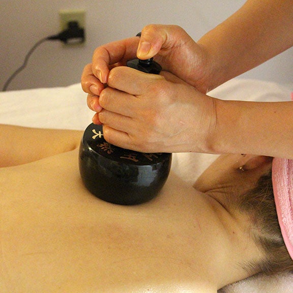 Facial and body massage