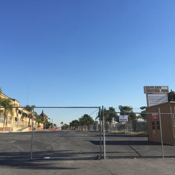 South gate. South gate