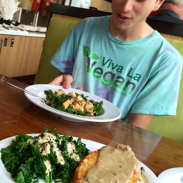 Photo taken at Veggie Grill by Michael Anthony on 3/11/2015