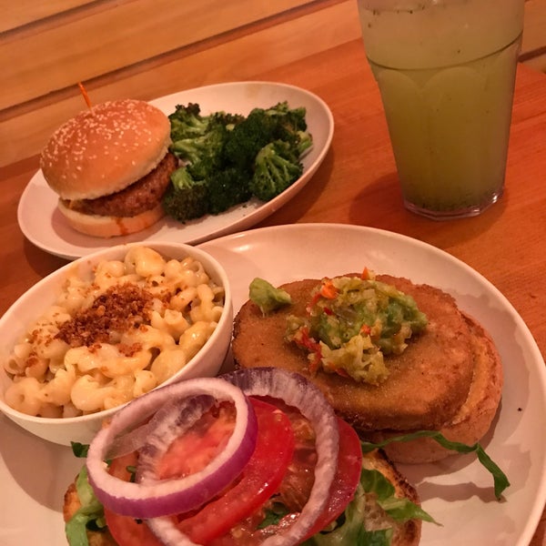 Photo taken at Veggie Grill by Michael Anthony on 4/22/2018