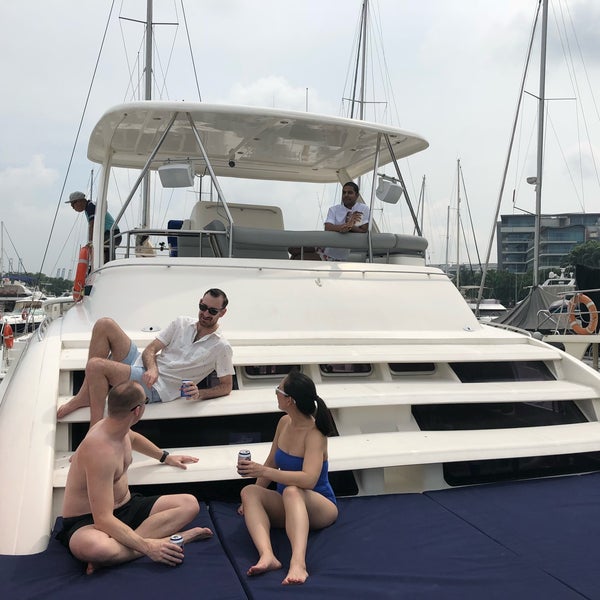 Photo taken at ONE°15 Marina Club by Jason K. on 6/9/2018