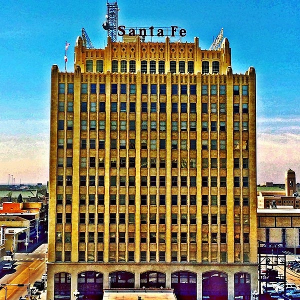 Santa Fe Building, 900 S Polk St, Амарилло, TX, old santa fr building,s...