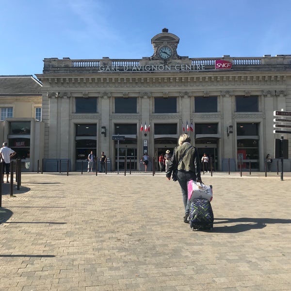 Photo taken at Gare SNCF d&#39;Avignon-Centre by Rachel C. on 6/9/2018