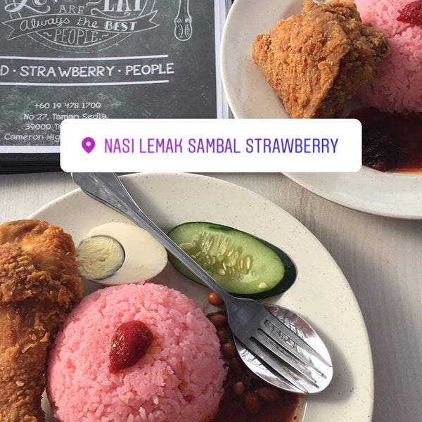 Photos At Nasi Lemak Sambal Strawberry