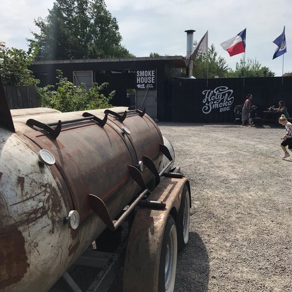 Photo taken at Holy Smoke BBQ by Niklas B. on 7/20/2019