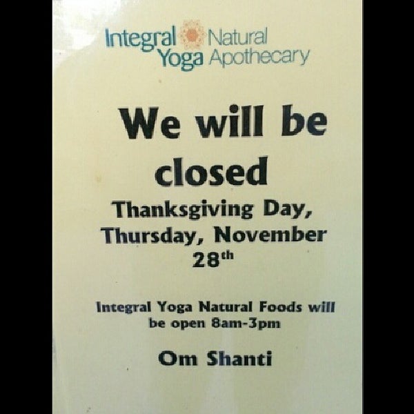 10/21/2013에 Integral Yoga I.님이 Integral Yoga Natural Foods에서 찍은 사진