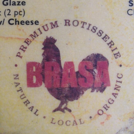 Photo taken at Brasa Rotisserie by Lucy S. on 6/16/2012