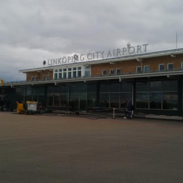 Photo taken at Linköping City Airport (LPI) by A S. on 4/10/2014