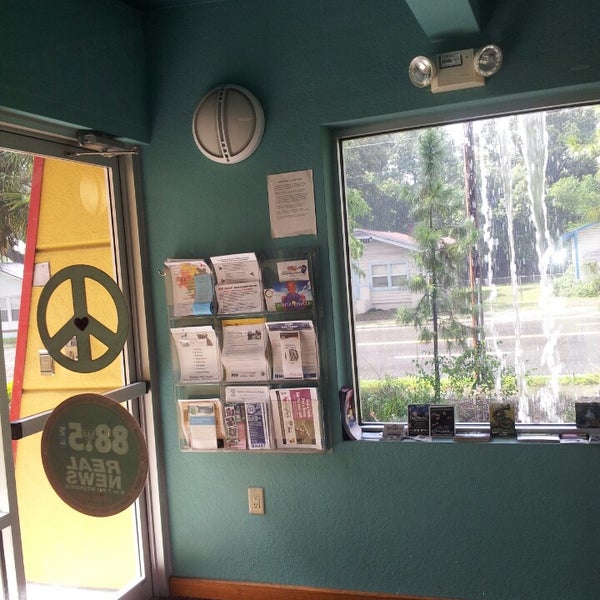 Photo taken at WMNF 88.5 Community Radio by Sally P. on 7/24/2014