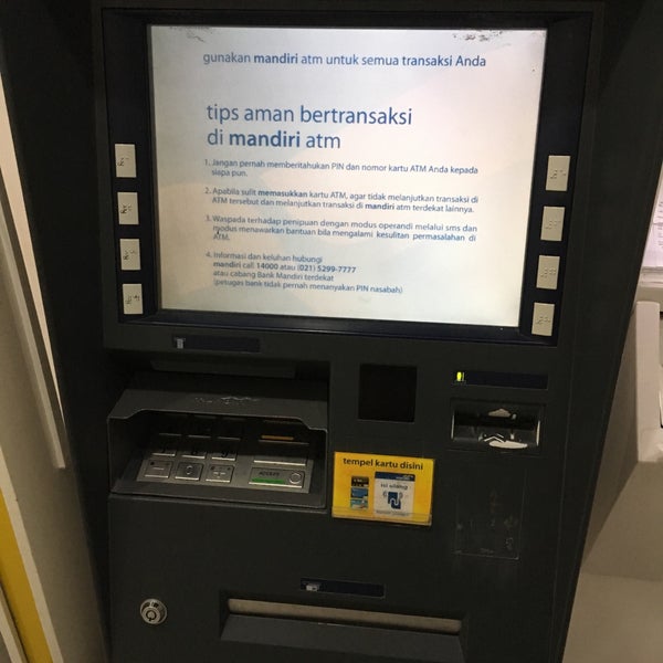 Bank Mandiri Penjaringan Komplek Ruko Indomobil Jalan