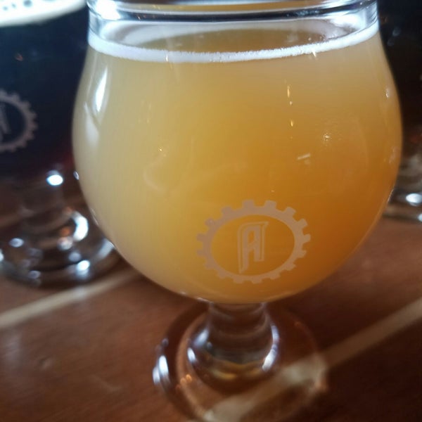 Photo taken at Atlas Brew Works by A K. on 7/29/2018