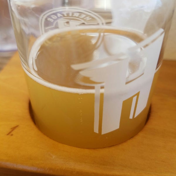 Photo taken at Heritage Brewing Co. by A K. on 7/28/2018
