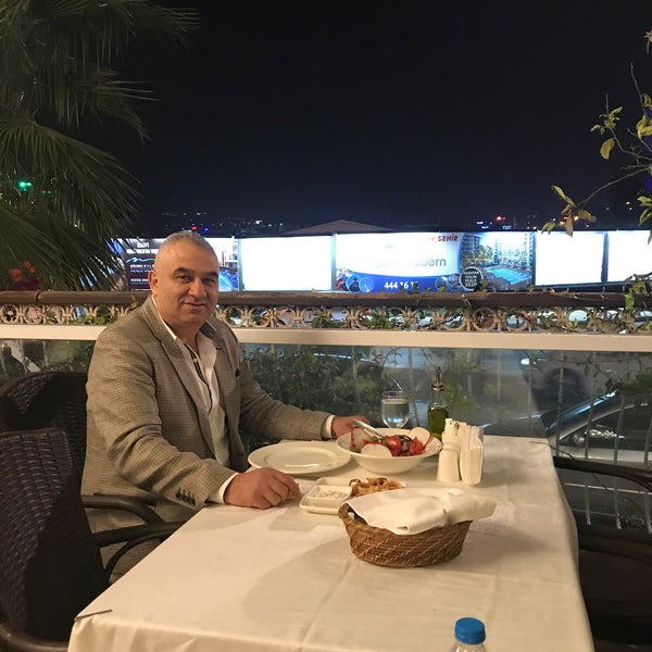 Photo taken at Gold Yengeç Restaurant by Ayhan D. on 10/28/2019