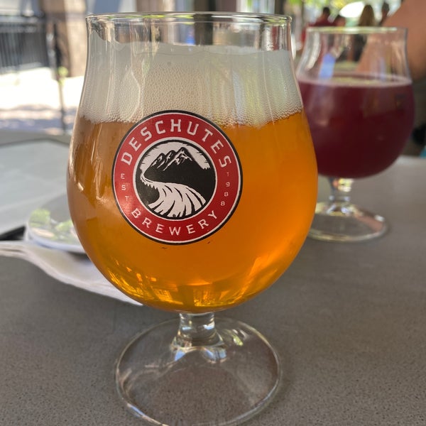 Photo taken at Deschutes Brewery Bend Public House by Andrew M. on 6/3/2021