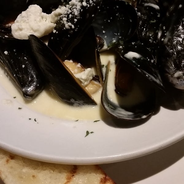 Everything we had tasted amazing! Great atmosphere and service. Mussels are amazing, we got the white wine sauce.