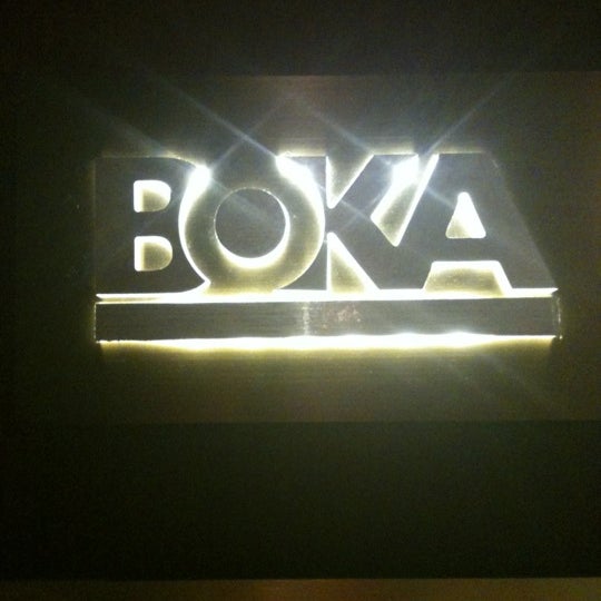 Photo taken at BOKA Restaurant + Bar by Lisa Jey D. on 11/30/2012